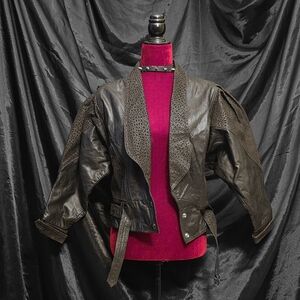 SOLD - Vintage Leather Jacket